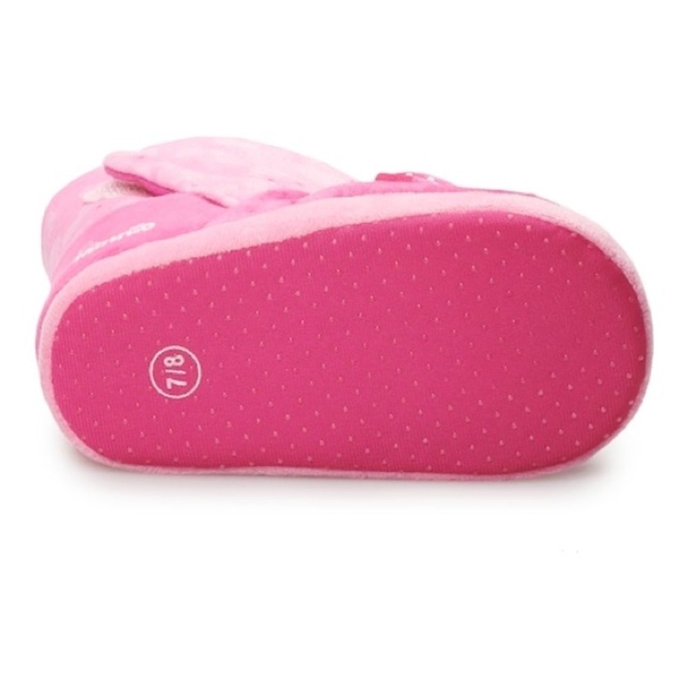 Disney's Minnie Mouse Toddler Girls' Slipper Boots​ - Picture 4 of 5